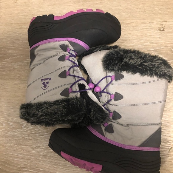 Kamik winter snow ski boots size 5 - Picture 6 of 7